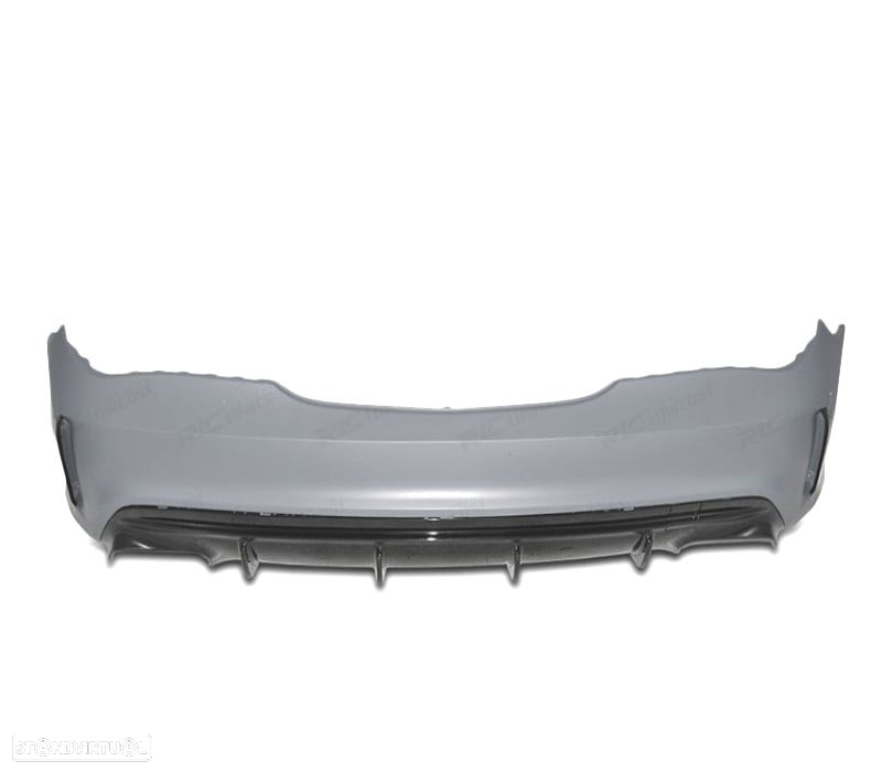 PARA-CHOQUE TRASEIRO MERCEDES CLA W117 C117 X117 13-19 LOOK 45 AMG - 2