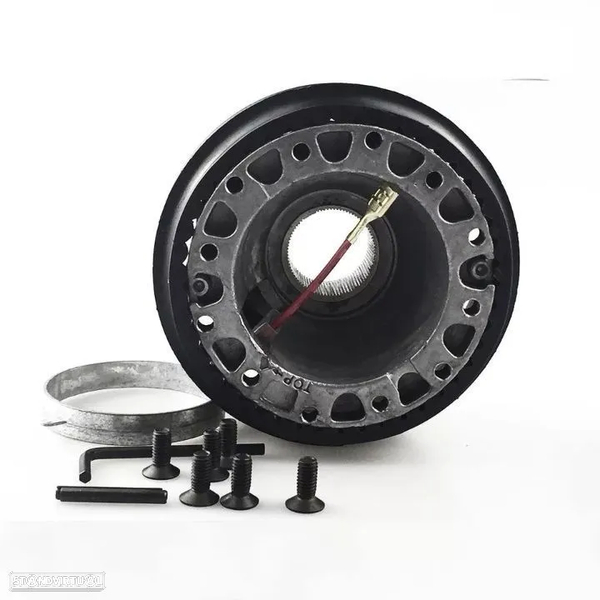 Cubo Adaptador Volantes Universais Volkswagen - Curto - Estria de 26mm