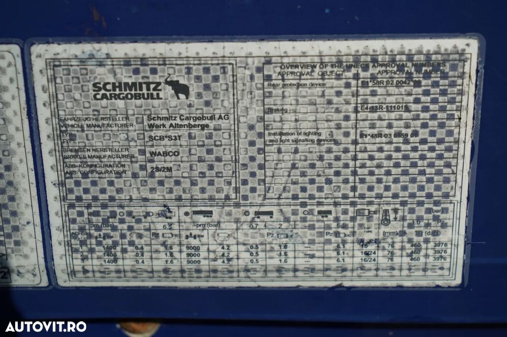 Schmitz Cargobull SCHMITZ VARIOS / LVD / AXE SCHMITZ / - 31