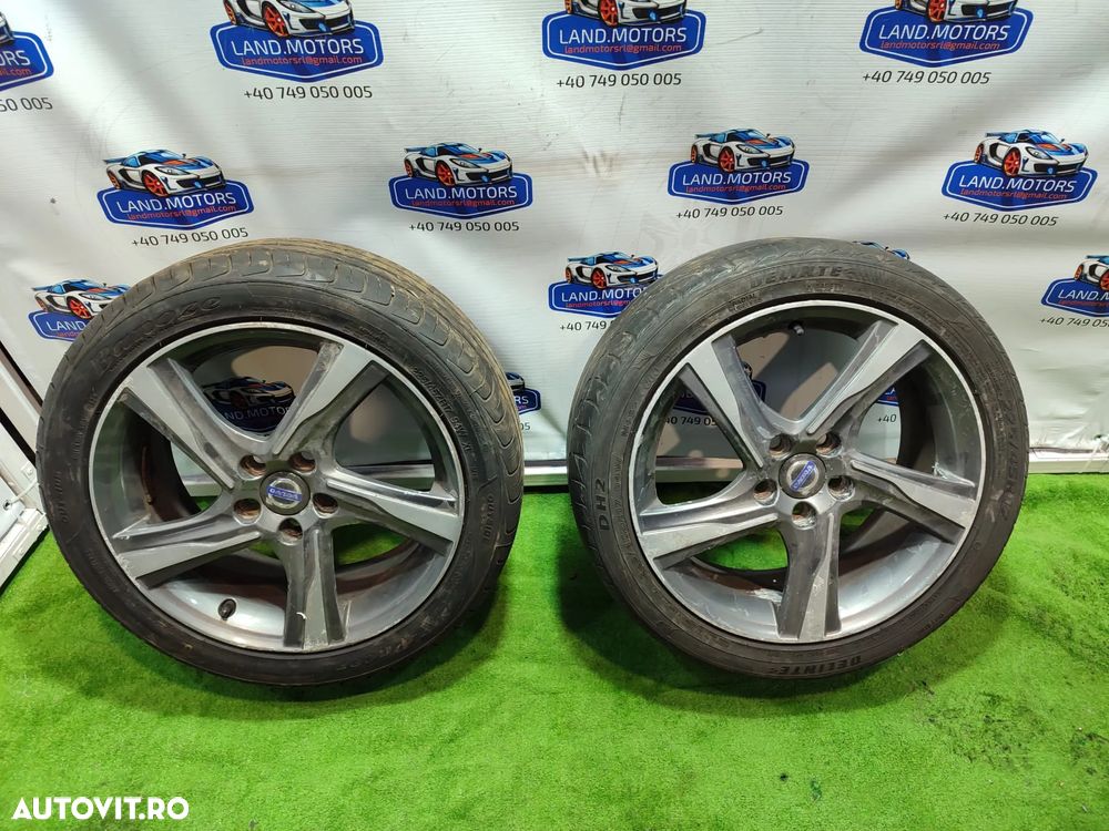 JANTE R17 5x108 VOLVO (2 BUC.) 225/45 Z R17 94W / COD 7Jx17H2 / J17KA / DOT-E V0124 K1 / 31423521 VOLVO V40 S40 V50 S60 V60 S80 V70 C30 C70 - 1