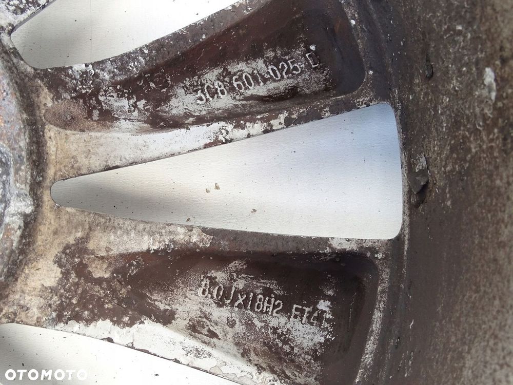 ALUFELGI 18 5x112 8 VW SCIROCCO III 1K8 PASSAT CC GT B7 3C8601025D ET 41 - 15