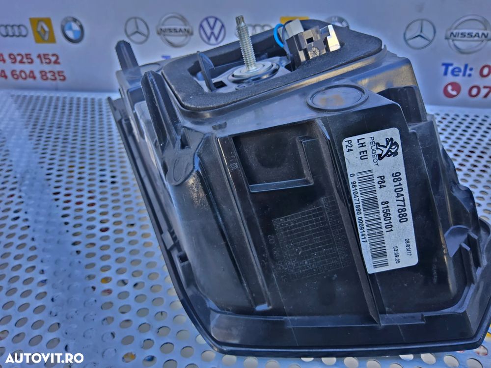 Stop haion Peugeot 3008 an 2016-2024 stopuri haion stânga dreapta interior Peugeot 3008 II - 6