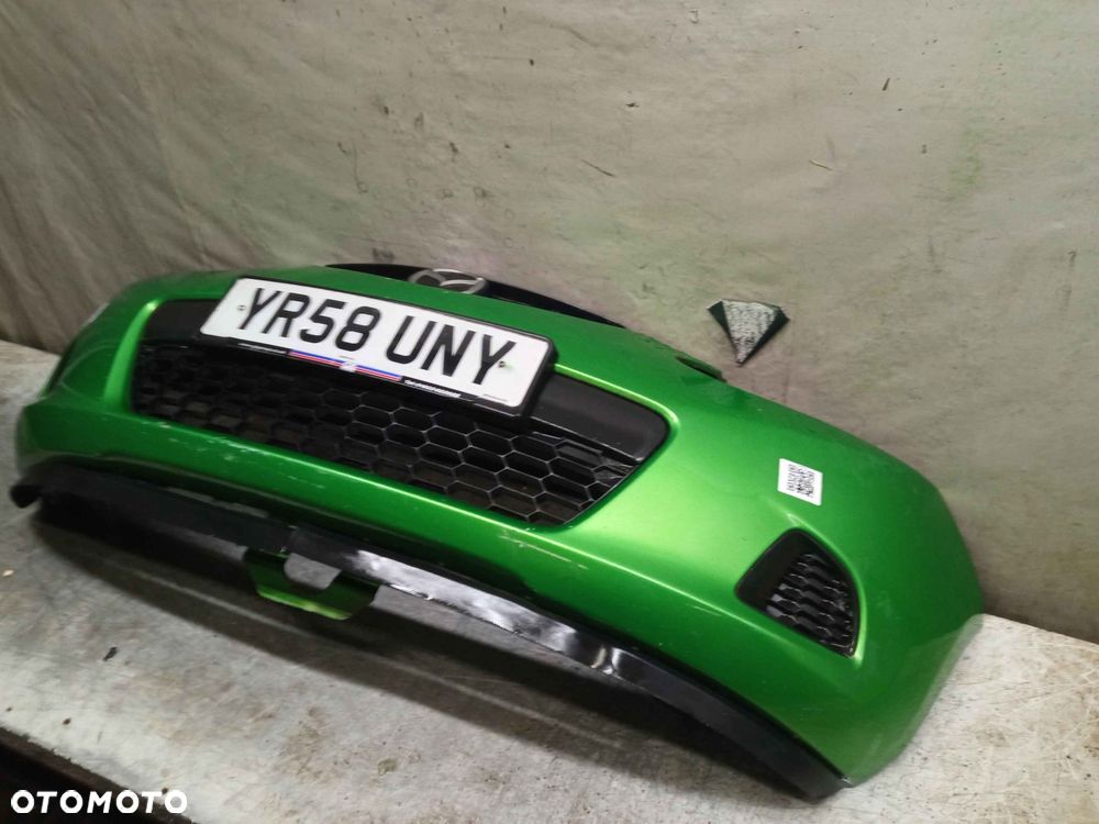 @ ZDERZAK PRZÓD PRZEDNI MAZDA 2 II DE 36A ZIELONY LIMONKA - 4