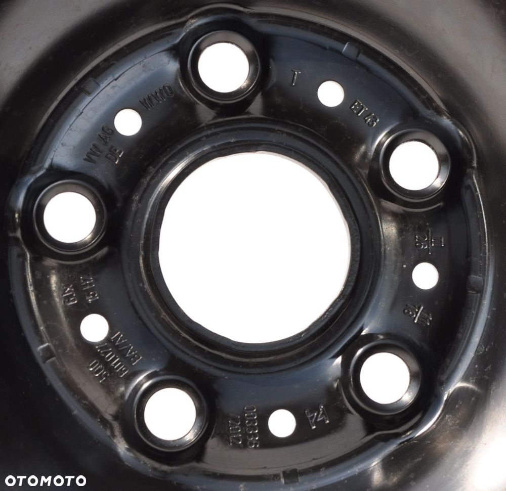 4x OEM FELGI STALOWE 15 5x112 SKODA OCTAVIA VW PASSAT GOLF 5 6 7 - 2