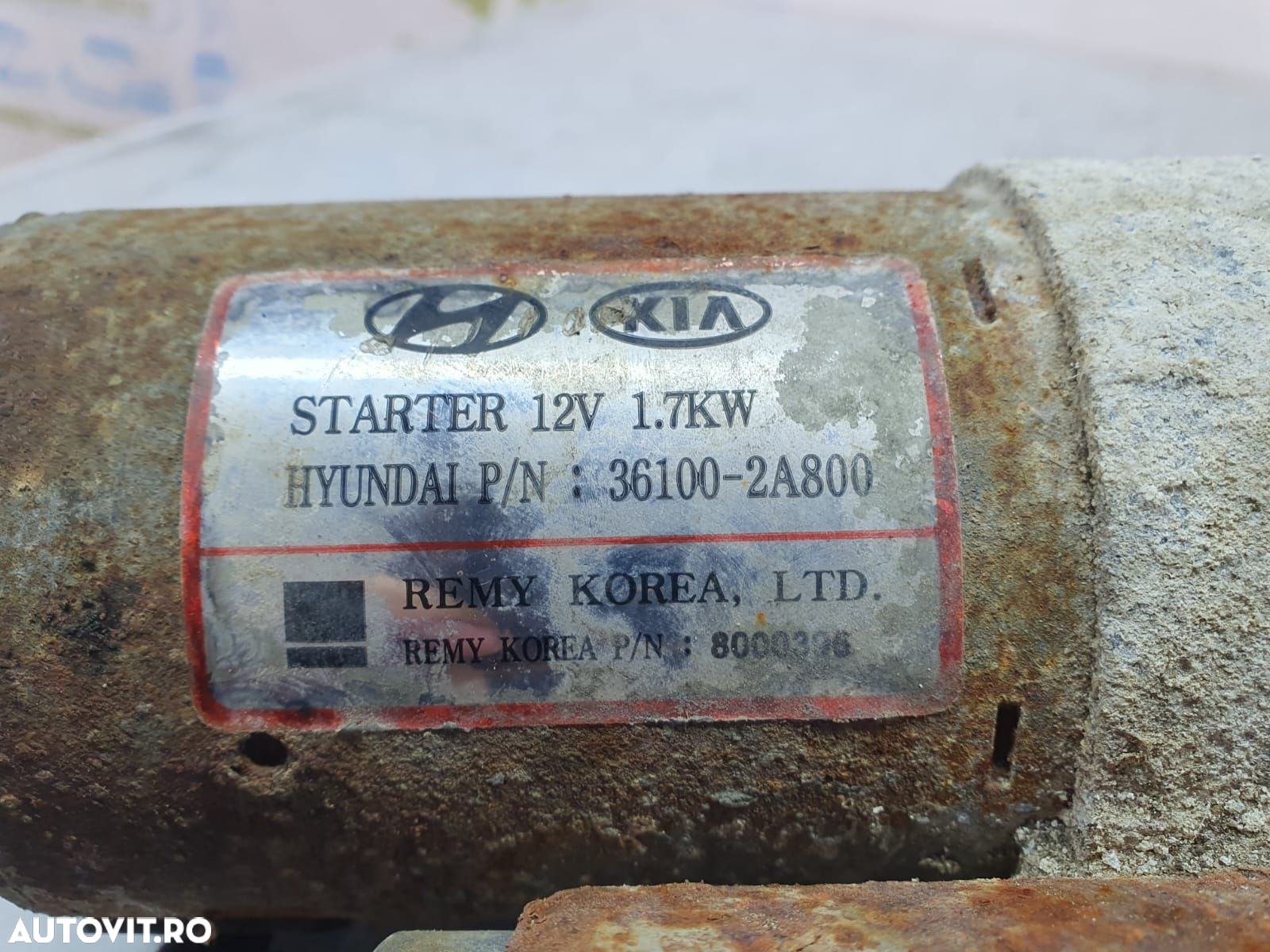 Electromotor 36100-2a800 1.7  crdi D4FD Hyundai ix35 1 [2009 - 2013] - 2
