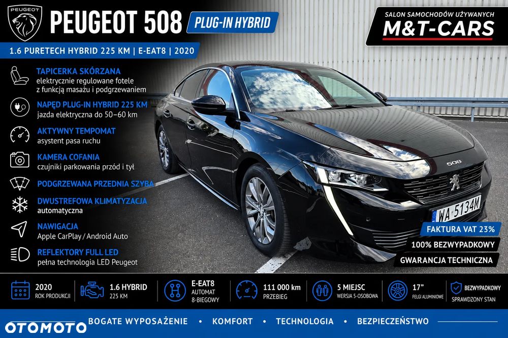 Peugeot 508 1.6 PureTech HYbrid PHEV Allure S&S EAT8 - 1