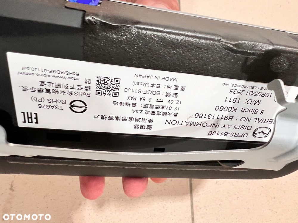 Mazda CX-30 Ekran nawi MMI DFR5-611J0 - 3