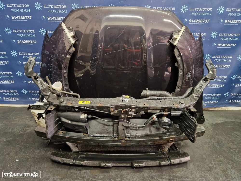 Frente completa usada NISSAN QASHQAI J10 FASE 2 1.5 DCI capot parachoques guardalamas oticas radiadores - 8