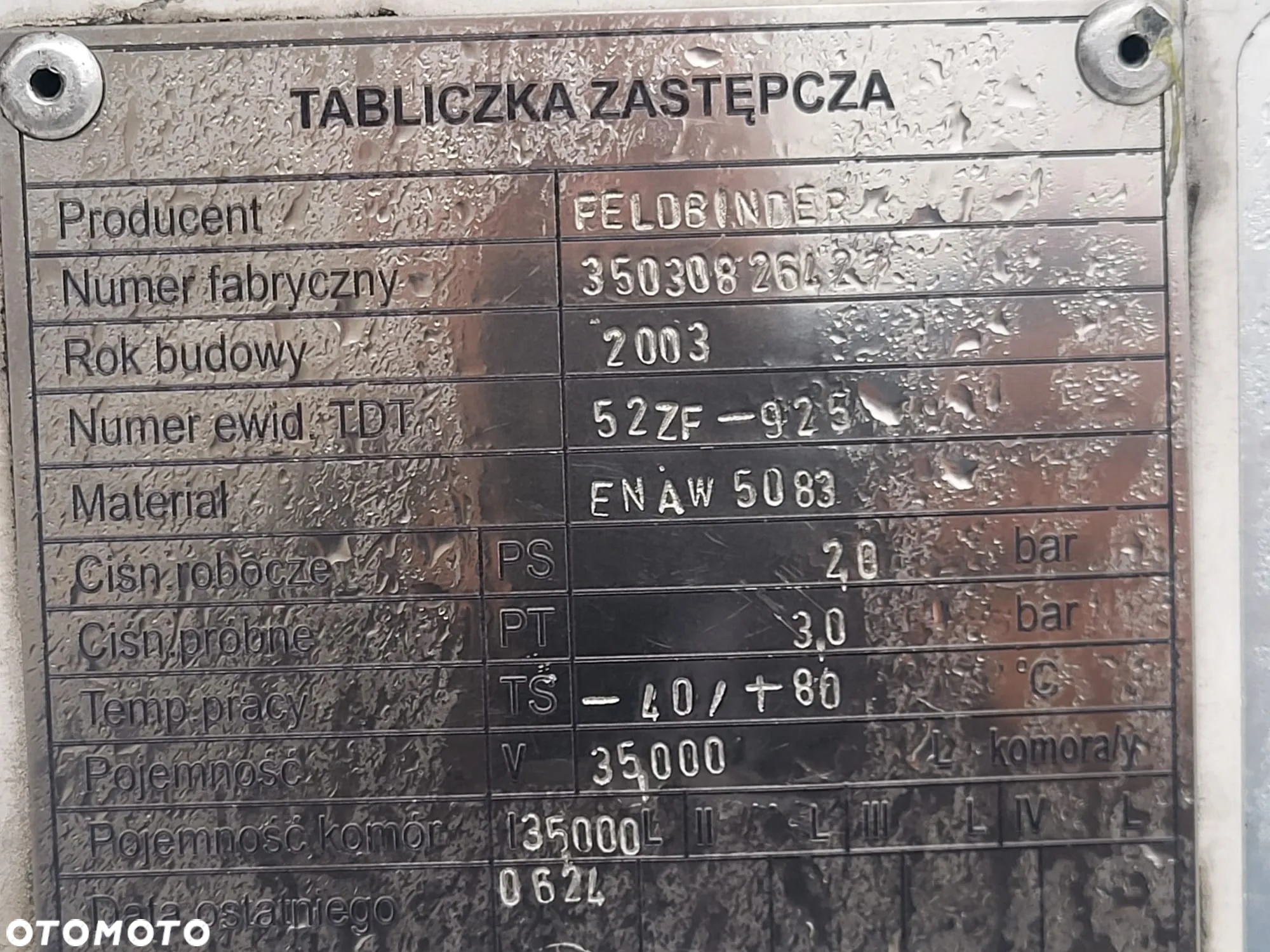 Feldbinder EUT 35.3 - 8