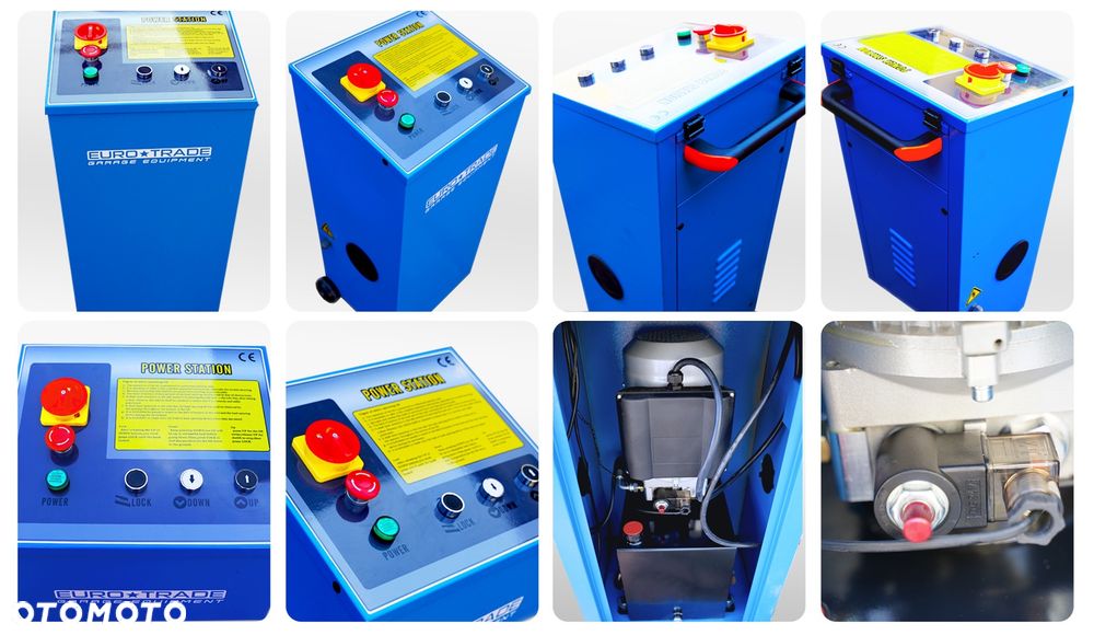 Podnośnik Nożycowy Mobilny Euro Trade TDY-3010 3000 kg – Elektrohydrauliczny, Automatyczny, CE, UDT - 2