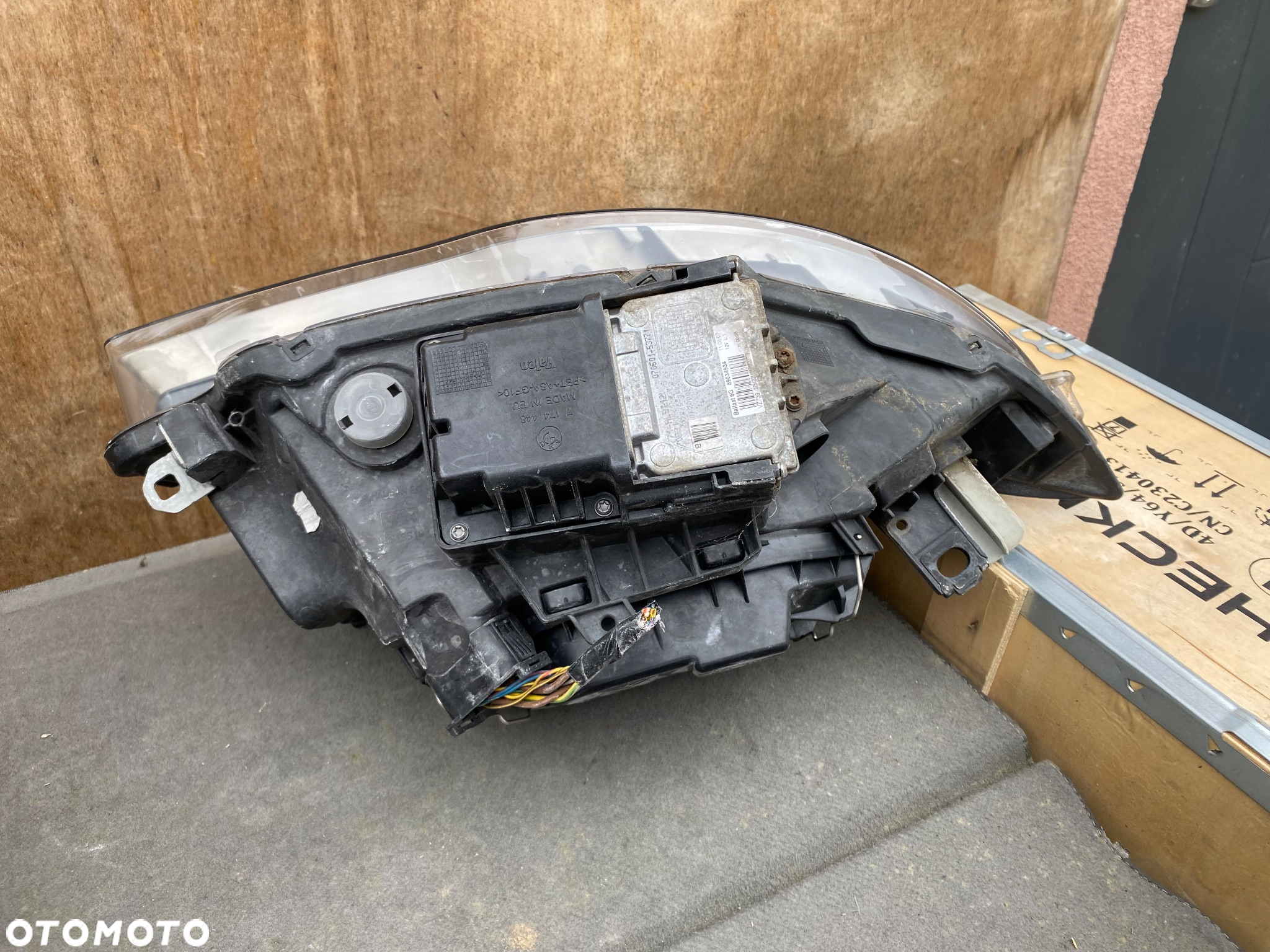 lampy bmw 1 e87 lift bi xenon nieskrętna lewa eu cała - 3