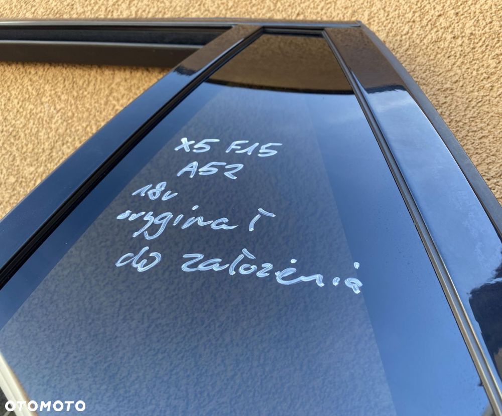 BMW X5 F15 A52 DRZWI LEWY TYŁ LEWE TYLNE KOMPLETNE SZYBA ZAMEK Do założenia - 3