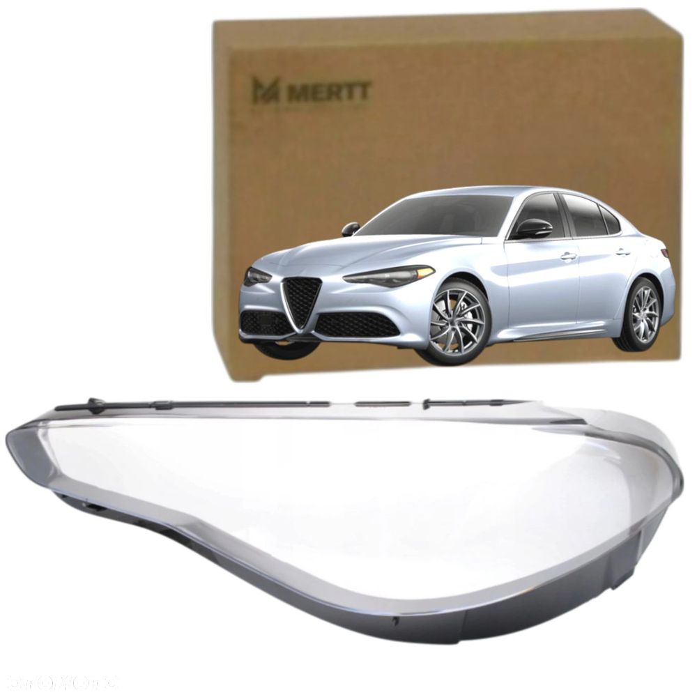 ALFA ROMEO GIULIA 2015+ KLOSZ LEWY szkło reflektora lampy przedniej - 1