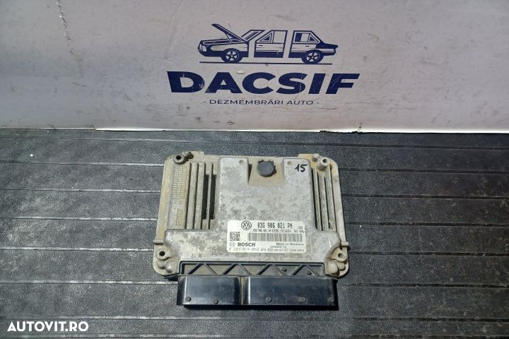 Calculator motor ECU 03G906021PN 0281014062 - 2.0 TDI AZV 03G906021PN - 1