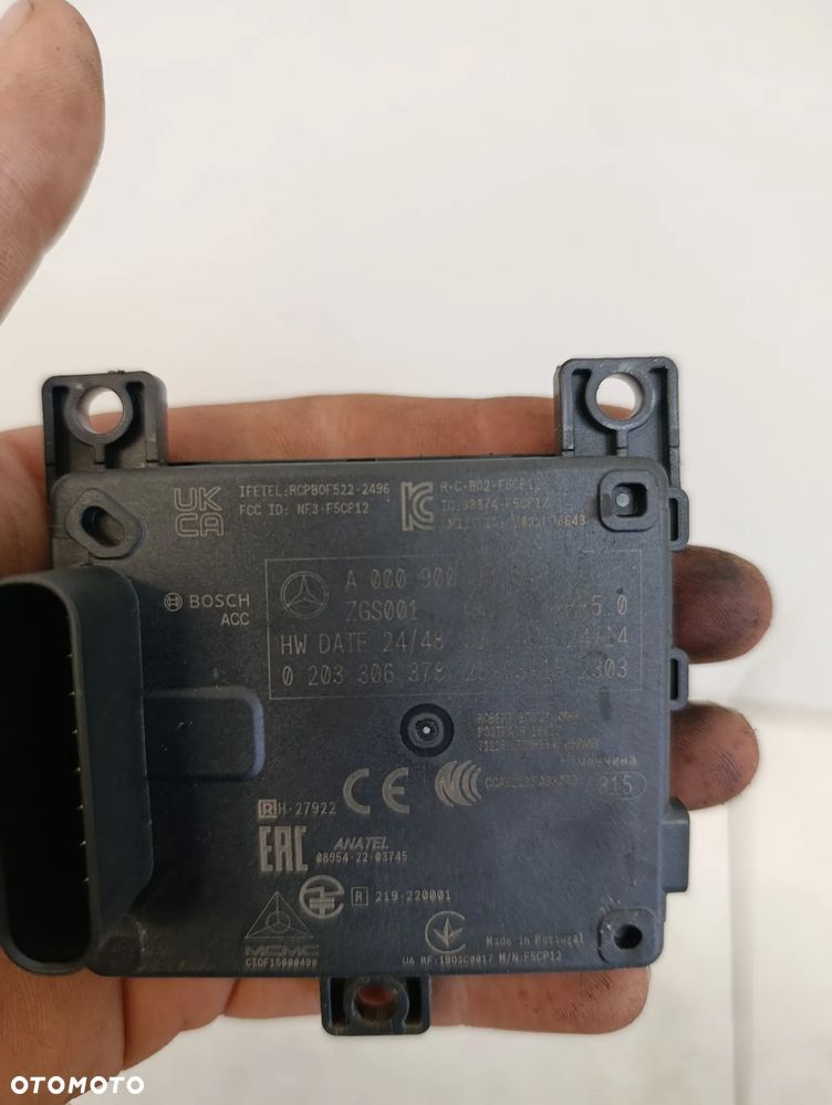 Radar sensor moduł distronic acc przód Mercedes EQB A243 W243 X243 243 lift - 4