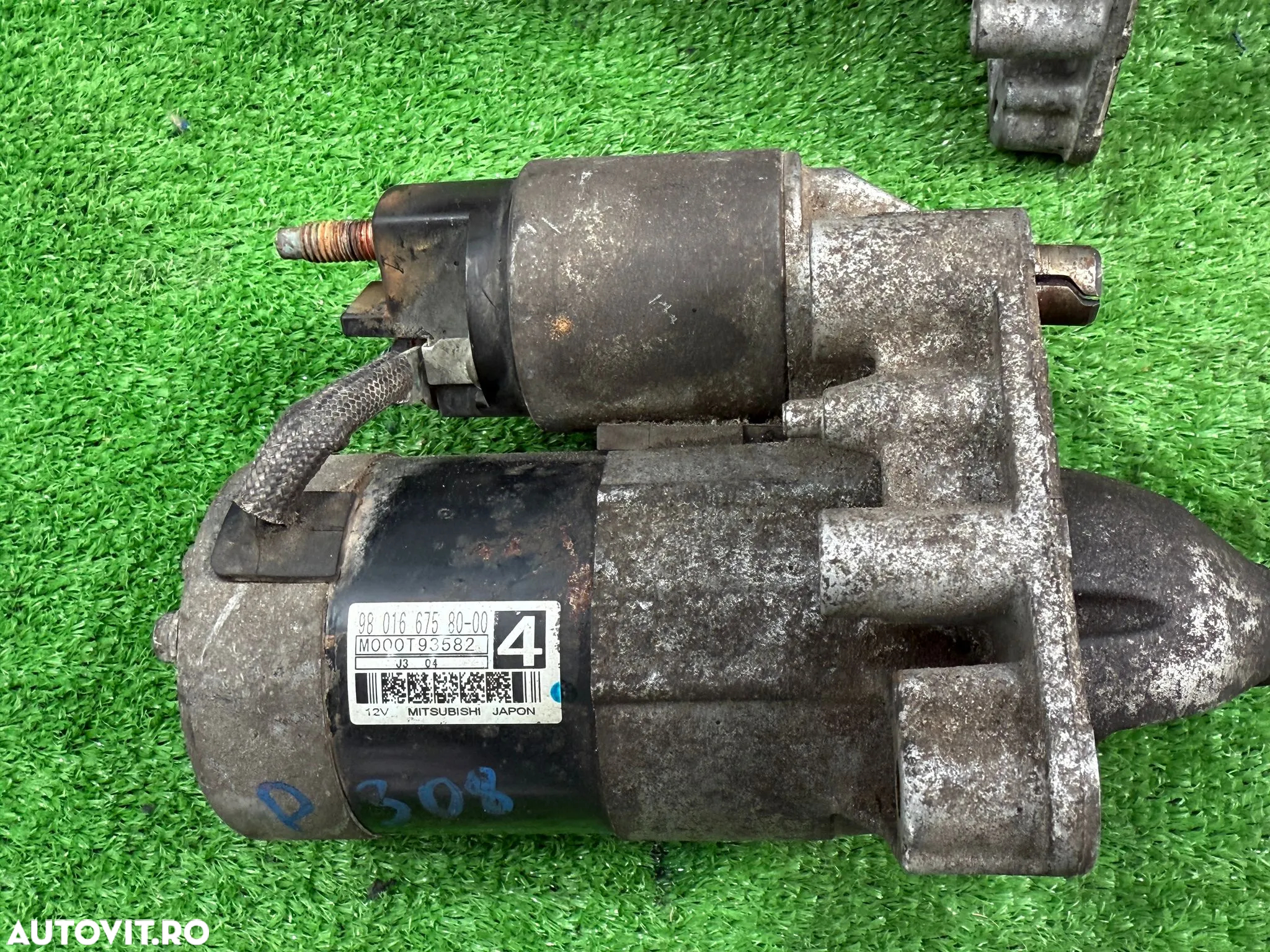 ELECTROMOTOR ( 3 BUC.) PEUGEOT 308 1.6 DIESEL 2014 2013-2021 / PEUGEOT 208 1.6 DIESEL 2012 2012-2019 / PEUGEOT 208 1.4 DIESEL 2013 2012-2018 COD OEM LRS02705 980166758000 966352888001 - 6