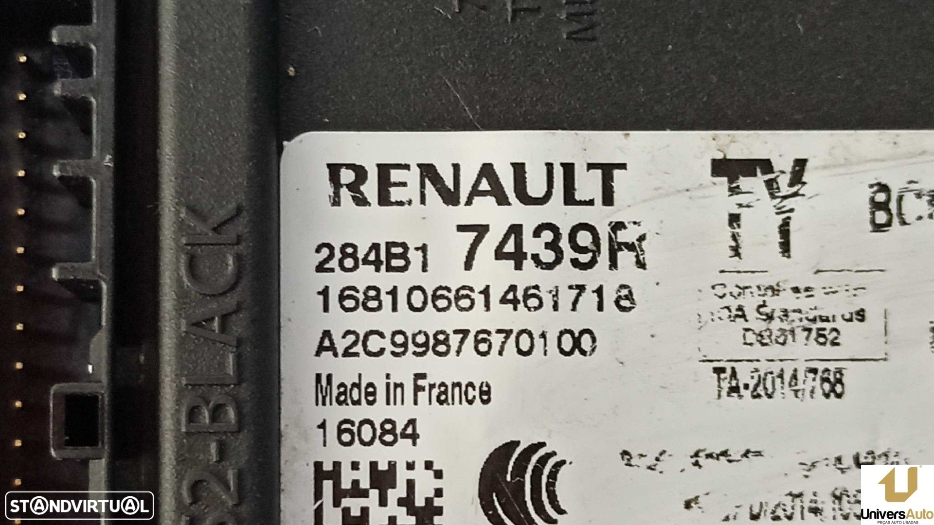 CAIXA DE RELÉS/ FUSÍVEIS RENAULT TALISMAN INITIALE PARIS - 3