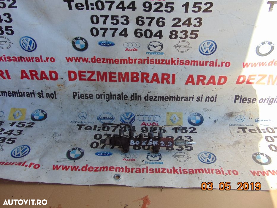 Rampa injectoare Peugeot Boxer 2.2 euro 5 Fiat Ducato Citroen Jumper - 4