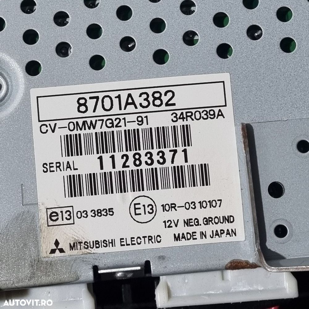 Amplificator audio Mitsubishi ASX 2012 - 2016 (1461) 8701A382 - 4