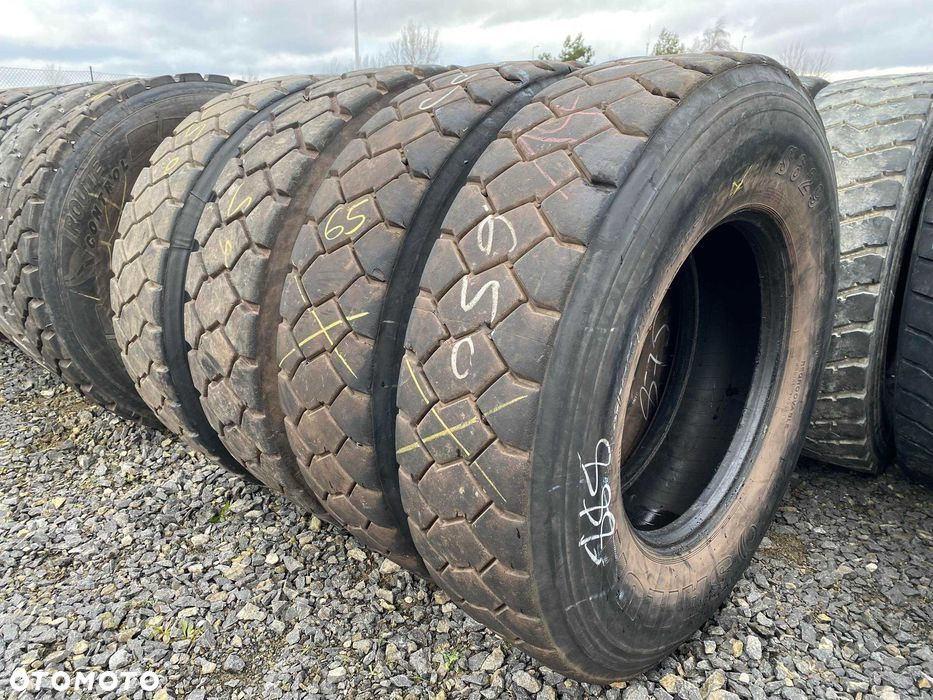 315/80R22.5 Opony Typ ROMB Budowlane Napęd Komplet - 4