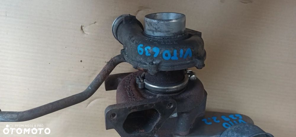 TURBOSPRĘŻARKA MERCEDES W639 VITO 2.2 CDI A6460960199 VIANO - 10