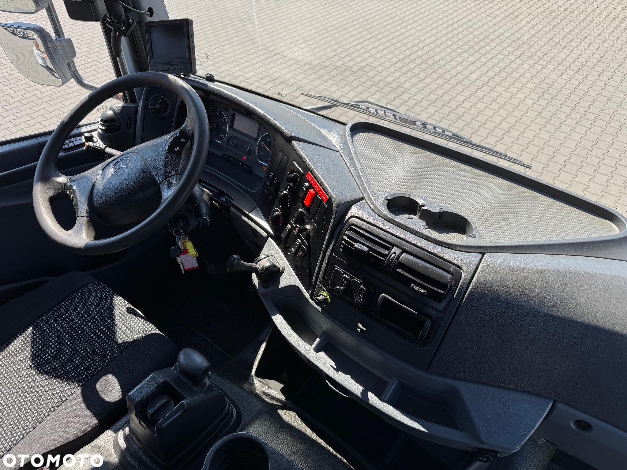 Mercedes-Benz AXOR 2533 6x2 podnoszona/skrętna Dżwig Palfinger Hwytak Rotator - 24