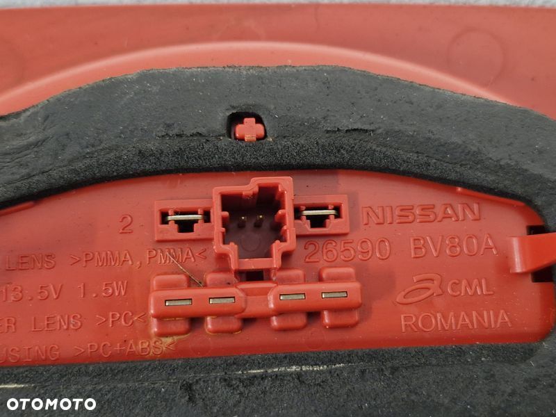 NISSAN JUKE I 1 F15 LIFT TRZECIE ŚWIATŁO STOP 26590BV80A - 6