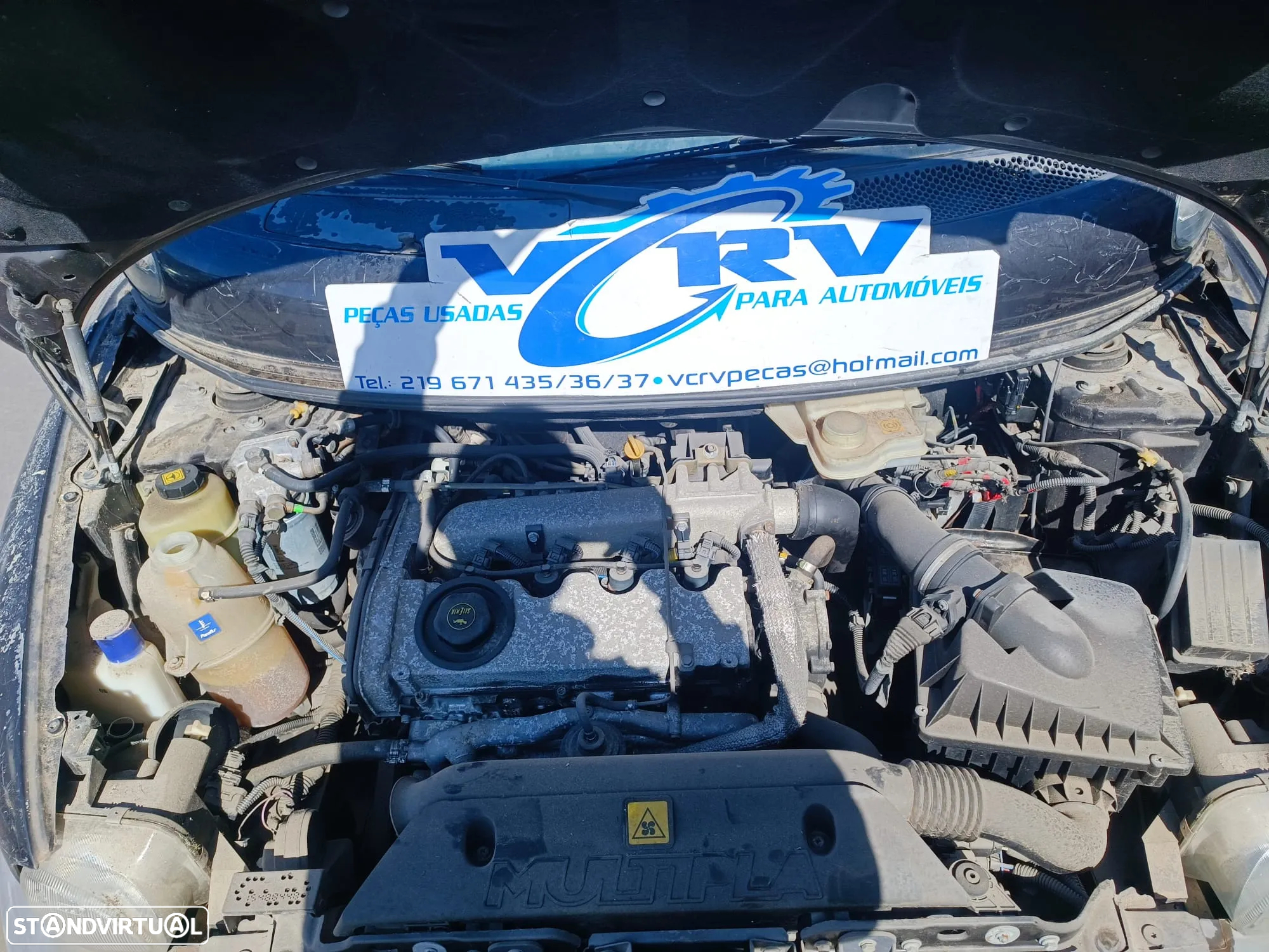 Fiat Multipla 1.9 JTD - Viatura para peças - 6