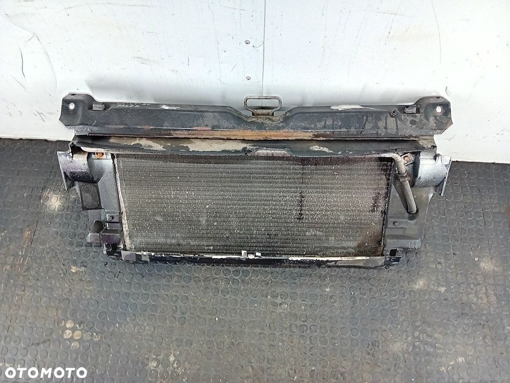 ZESTAW CHŁODNIC WODA KLIMA WENTYLATOR VW TRANSPORTER T4 701121207B 2.4 D - 9