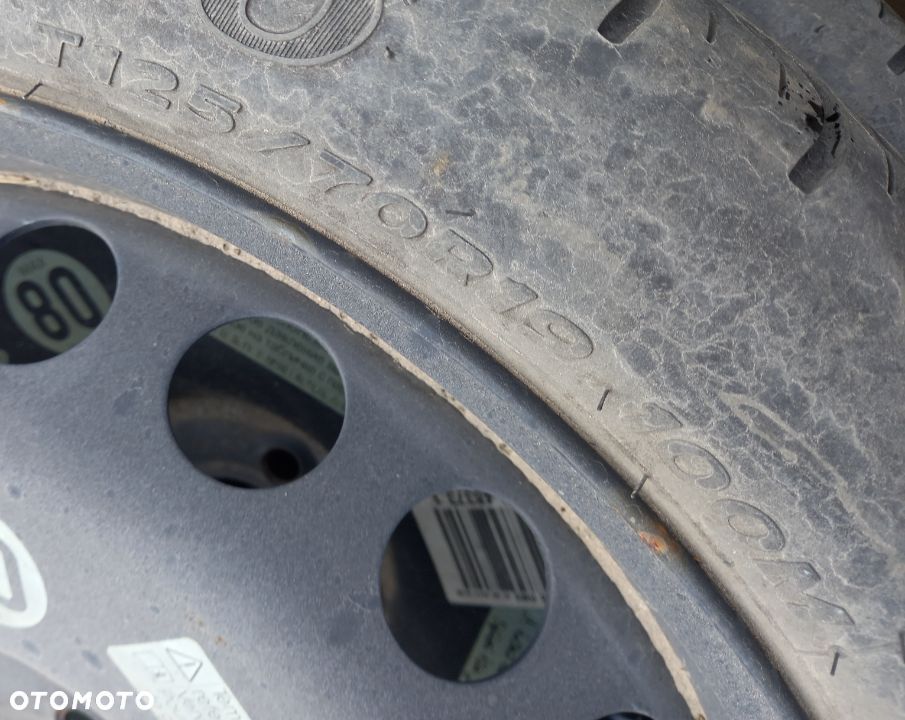 Koło Dojazdowe Dojazdówka 19" Audi A4 A5 A6 125/70 R19 - 2