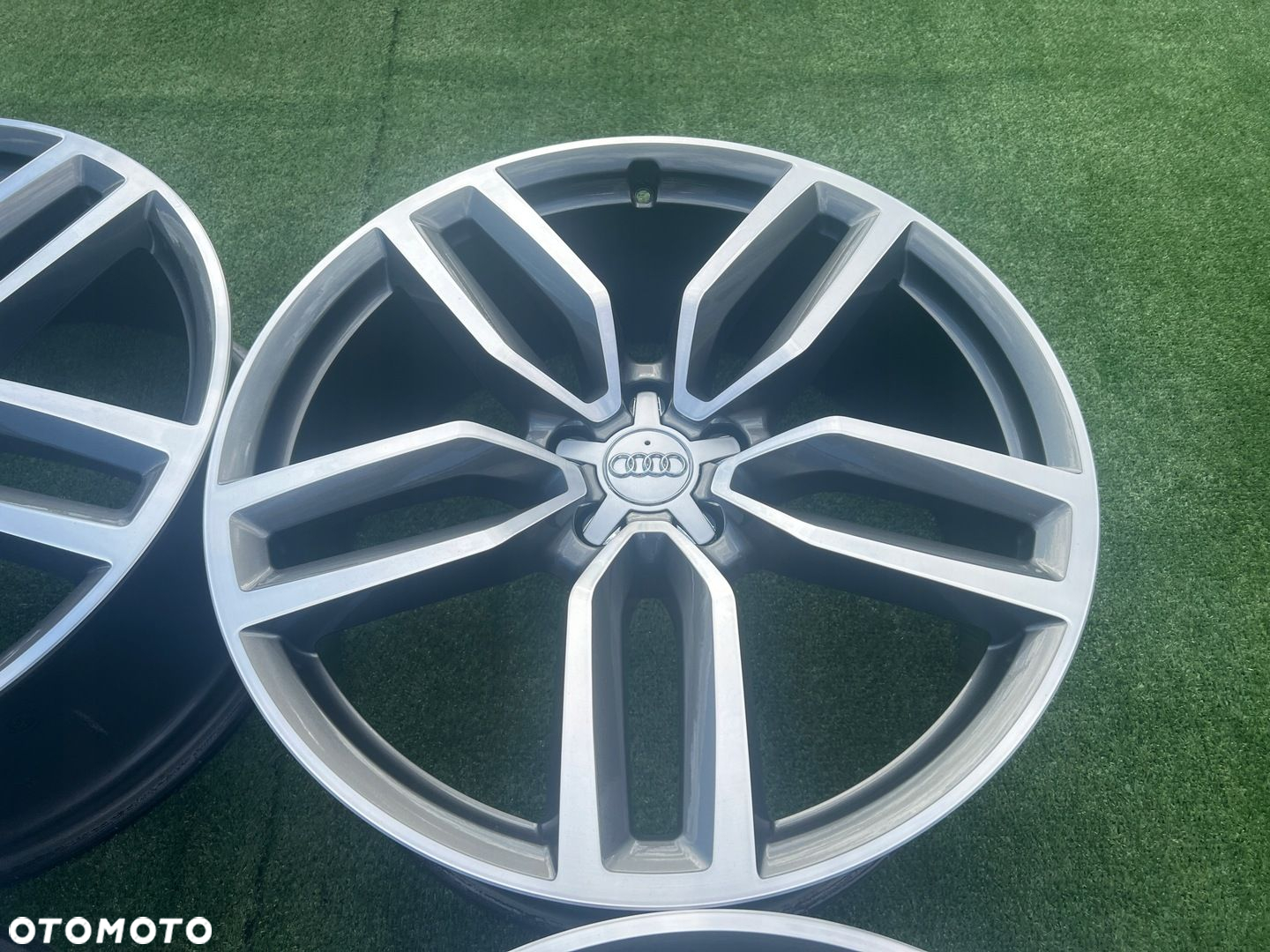 KOMPLET FELG FELGI ALU AUDI 8R0 Q5 SQ5 21 5X112 ET33 ORYGINALNE - 7