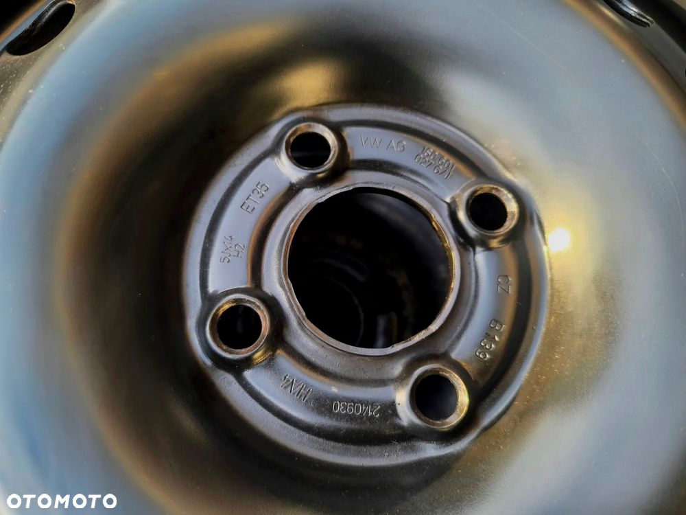 4x100 Felgi Stalowe Stal 14 Koła letnie lato VW UP! UP LUPO POLO CADDY SEAT AROSA IBIZA MII INCA SKODA CITIGO Legnica ALU-RAD 165/70 5mm - 7