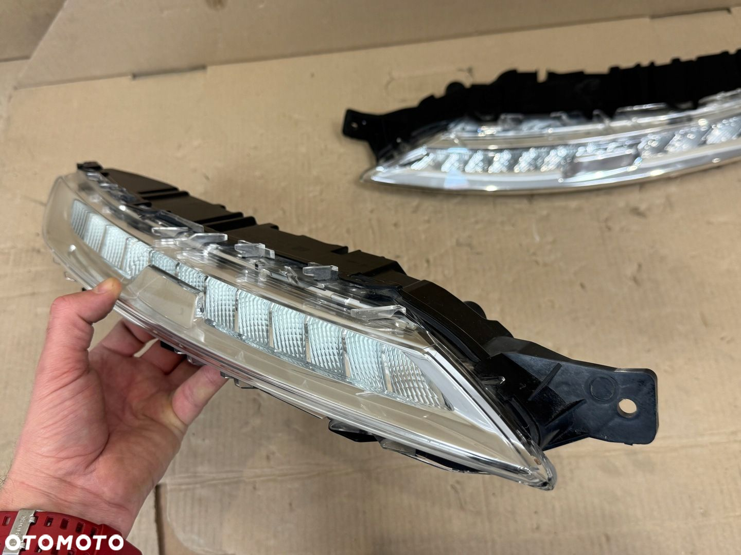 CITROEN C4 PICASSO II 13- LAMPA LED DRL LEWA PRAWA KOMPLET ORG - 8