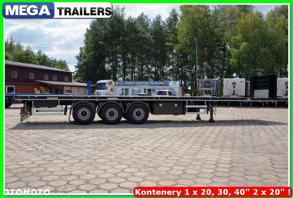 Mega DO KONSTRUKCJI / 39,0 T ład. drewno twarde, zblocza 16 T, zamki kontenerowe !!! - 7