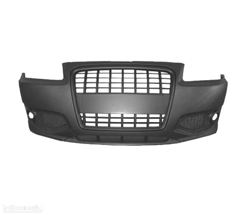 PARA-CHOQUES FRONTAL AUDI A3 8L 96-03 LOOK S LINE + GRELHA PRETA - 2