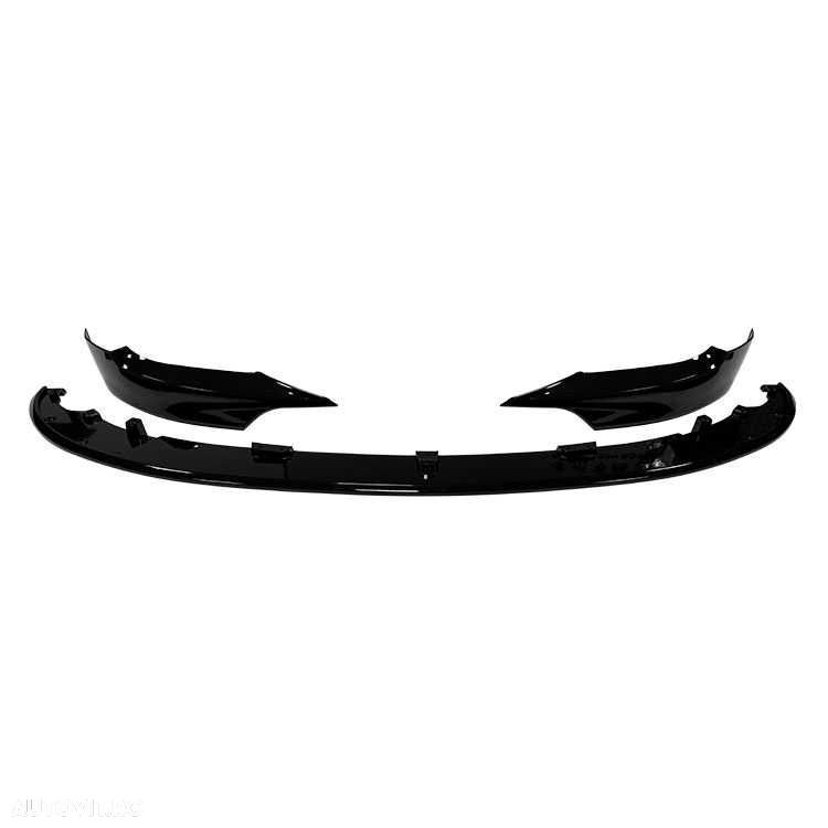 Lip Bara Fata M cu Splitere Prelungire Extensie BMW E92 E93 LCI 2011+ - 2