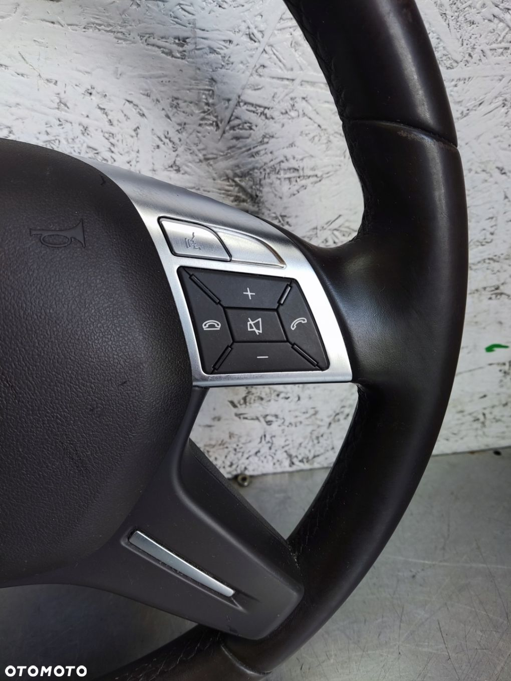MERCEDES C W204 LIFT KIEROWNICA SKÓRA BRĄZOWA PODUSZKA - 11