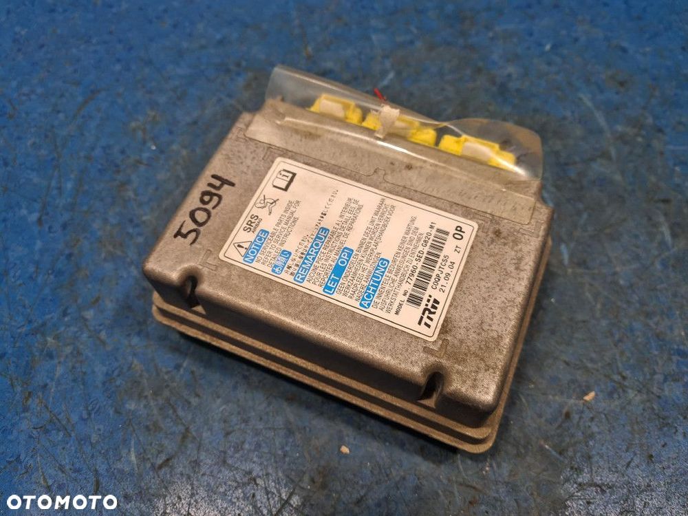 HONDA ACCORD VII TOURER STEROWNIK SRS X 77960-SED-G820-M K20A6 - 4