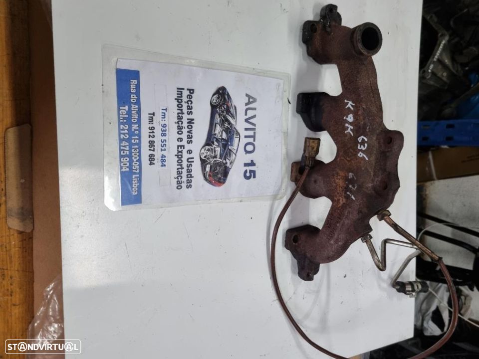 coletor de escape Renault 1.5 dci  k9k 636 - 1