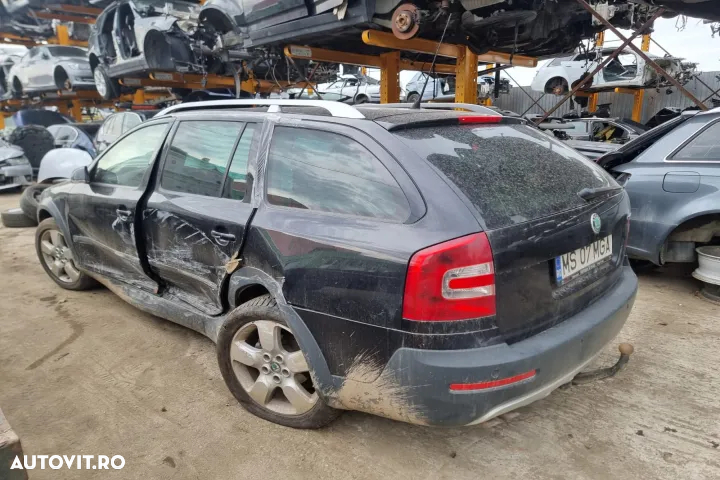 Dezmembrez Skoda octavia 2 scout 4x4 motor 2.0tdi  BMM dezmembrari injectoare alternator EGR ECU - 4