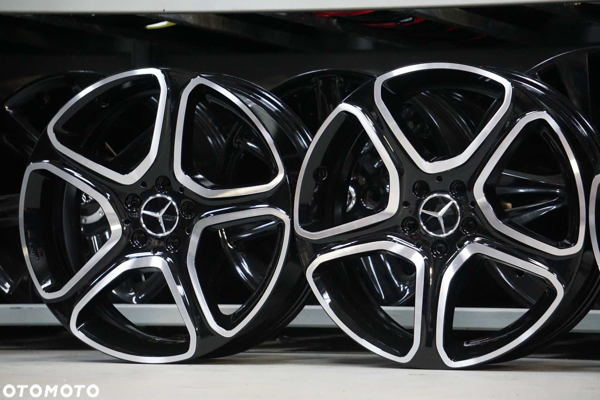 Alufelgi oryginał Mercedes GLK 5x112 7,5Jx19 et47 czarny polysk i cnc - 2