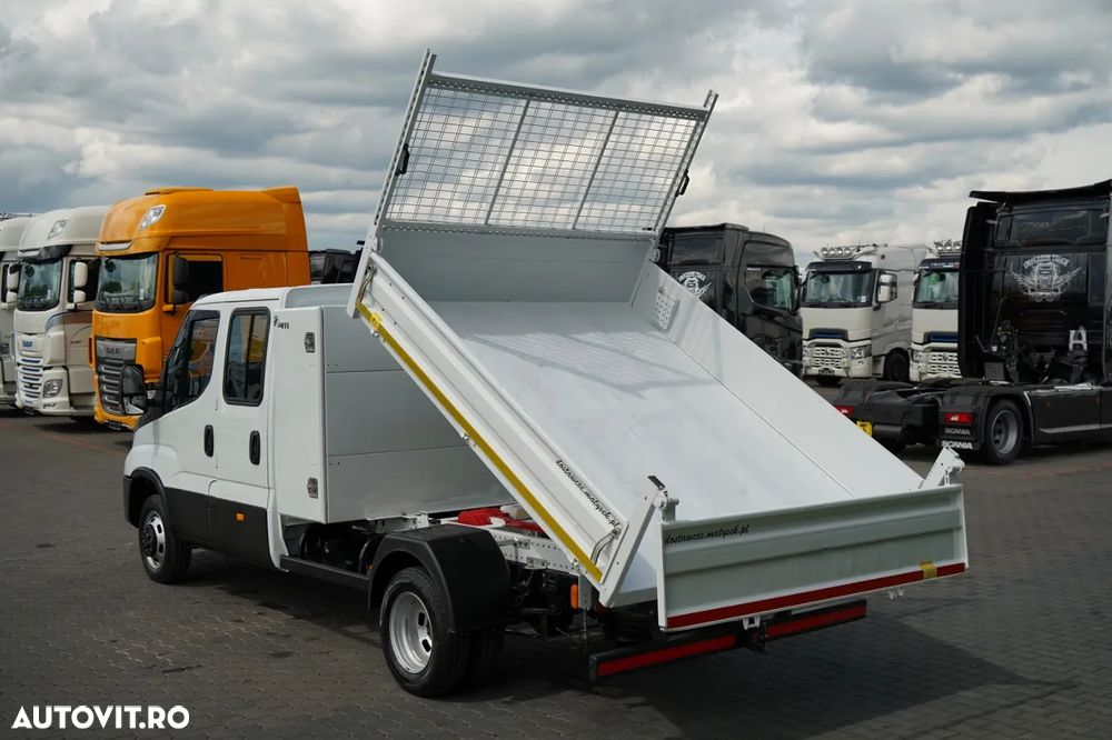 Iveco DAILY 35-160 / BASCULATOR DIN ALUMINIU / CAMION CU PORȚIE MIXĂ - 6 LOCURI / DOUĂ LOCURI / MANUALĂ / - 5