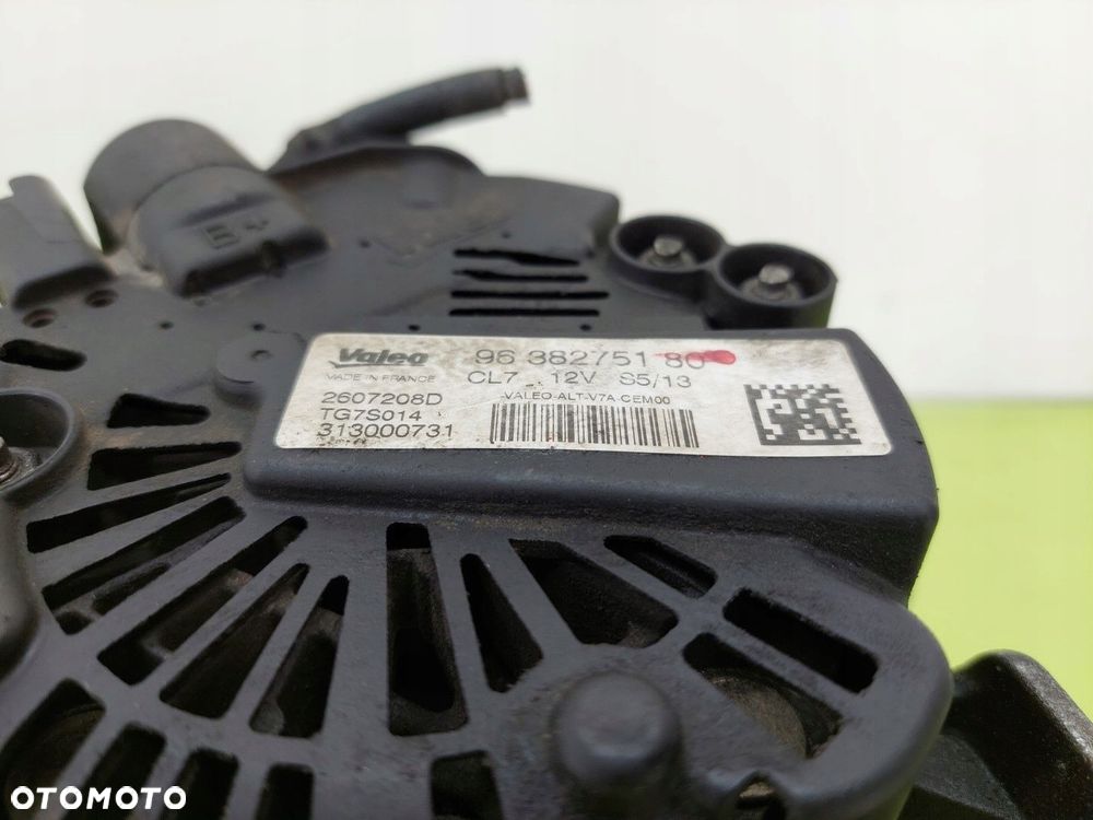 Alternator Citroen Xsara Picasso 1998-2012 1,6 8V B 9638275180 2607208D - 4