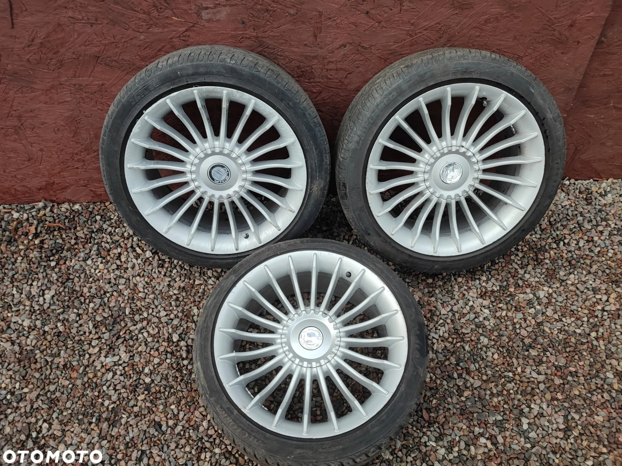 BMW ALUFELGI ALPINY 5X120 18 CALI 3X18x8.5J ET35 + OPONY + DEKIELKI NA SZTUKI - 2