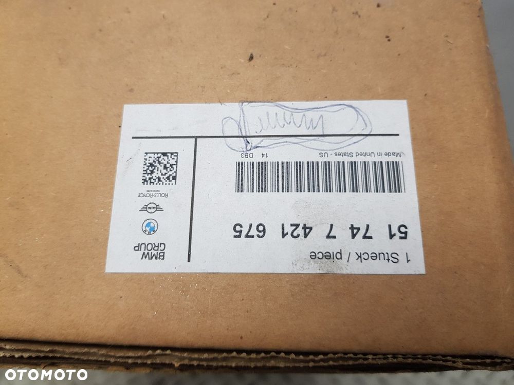 FABRYCZNIE NOWA ORYGINALNA KIEROWNICA POWIETRZA WLOT BMW X5 X6 G05 G06 7421675 - 5