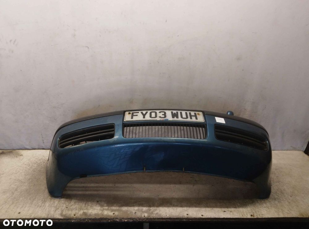 ^ ZDERZAK PRZÓD PRZEDNI SKODA OCTAVIA 1 I LIFT FL 9901 NIEBIESKI BŁĘKITNY SPRYSKIWACZE LAMP XENON - 1