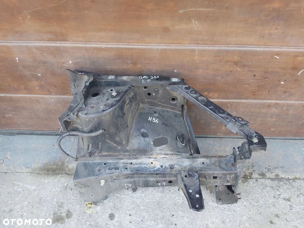Nissan Qashqai II J11 podłużnica ćwiartka lewy przód okular fartuch - 1