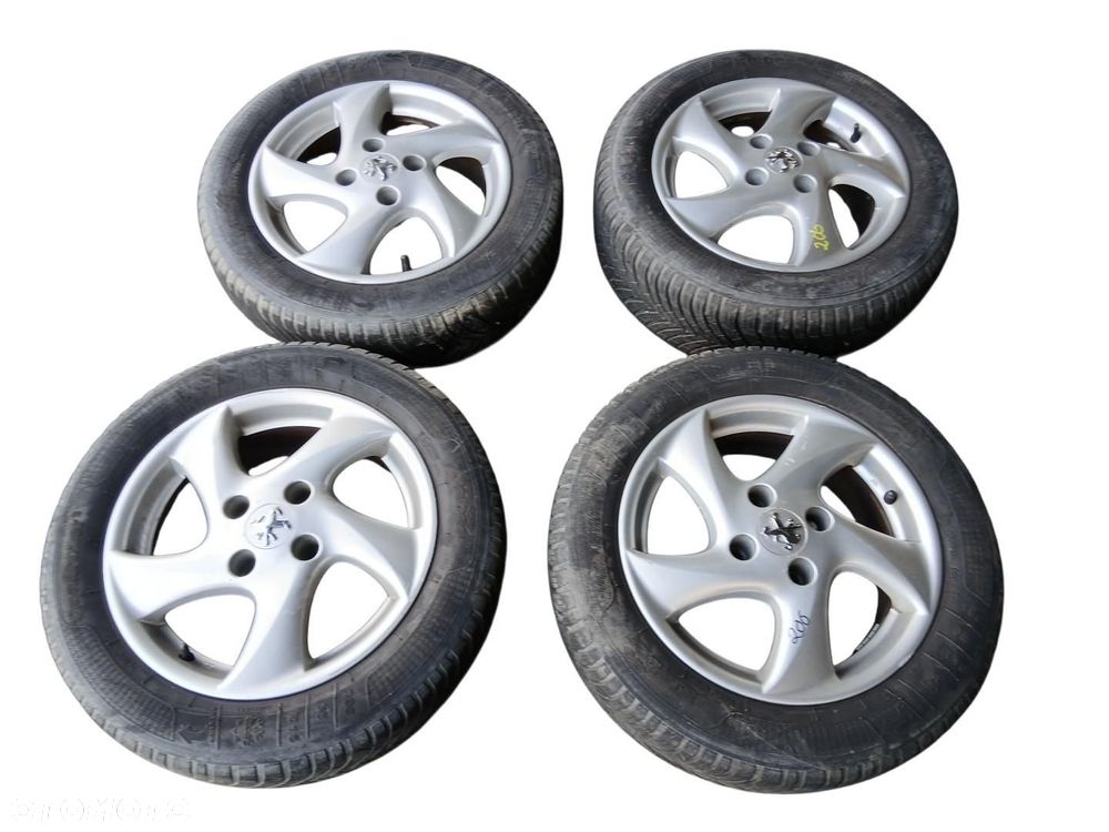 KOŁA FELGI OPONY 195/55/R16 DOT 2821 PEUGEOT 206 RC - 2