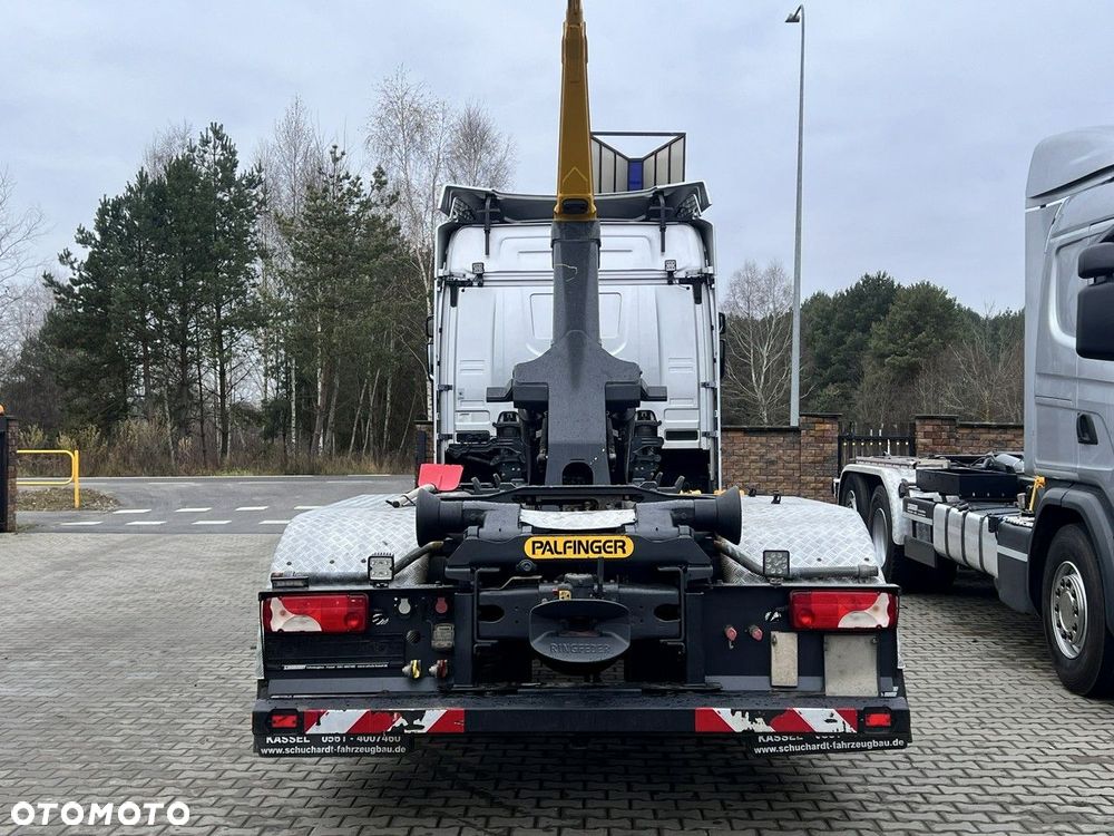 Scania r450 hakowiec palfinger 6x2/4 z Niemiec Cały na poduszce 2019 - 10