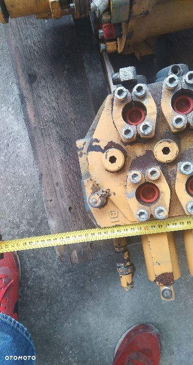 Rozdzielacz hydrauliczny Rexroth Mannesmann 00576172 MH2WH 18  579325 7 sekcji koparki JCB Zeppelin Liebherr CAT Zawór Sekcja - 11